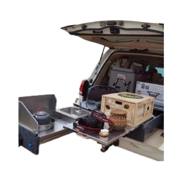 Heavy Duty Car Trunk Drawer System with Slide Kitchen for Camping