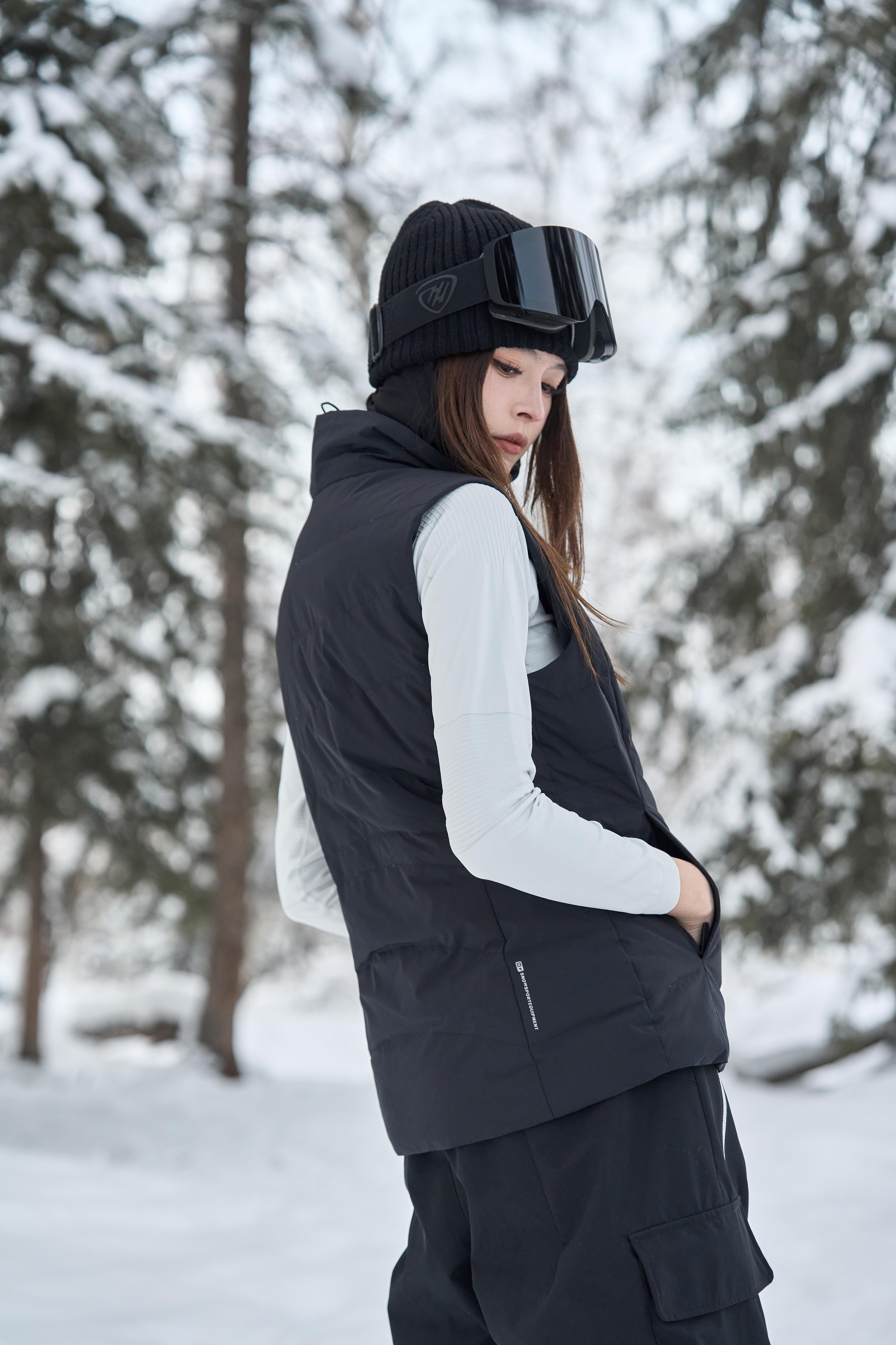 ski inner women's snowboard warm windproof vest