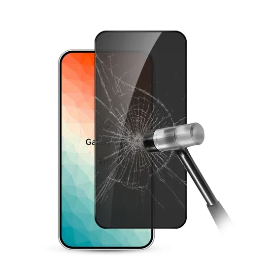 Ultrasonic Fingerprint Compatible 2.5D 9H HD Clear Privacy Screen Protector for Samsung Galaxy S24 Plus Ultra