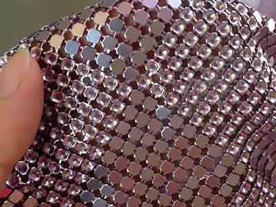 Metallic Fabric Cloth