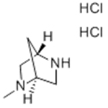 ２，５−ジアザビシクロ［２．２．１］ヘプタン、２−メチル - 、塩酸塩（１：２）、（５７２７９４３４、１Ｓ、４Ｓ） -  ＣＡＳ １２７４２０−２７−３