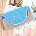 Microfiber quick drying small pet bath towels