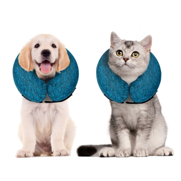 Custom Soft Inflatable Neck Collar for Pets - Wound Protection for Dogs and Cats