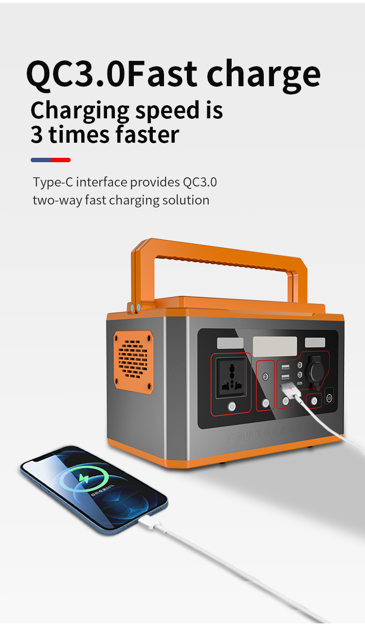 Portable Power Station 500W