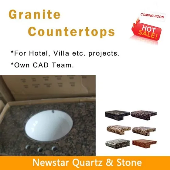 Newstar tan brown granite countertop colors