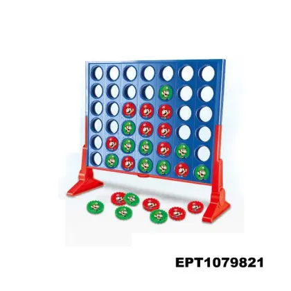 Promotional Dollartoys: Connect 4 - The Classic Push-4 Lineup Board Game for Logical Thinking and Fun