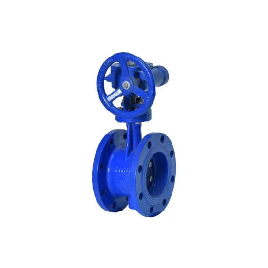 Taike China factory manufacturing GB/ISOwater pipeline control valve soft sealing eccentric flanged butterfly valve
