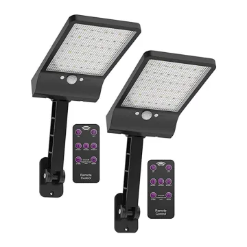 Remote 56 Led Solar Street Light Adjustable