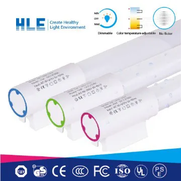 plastic tube led lamp housing