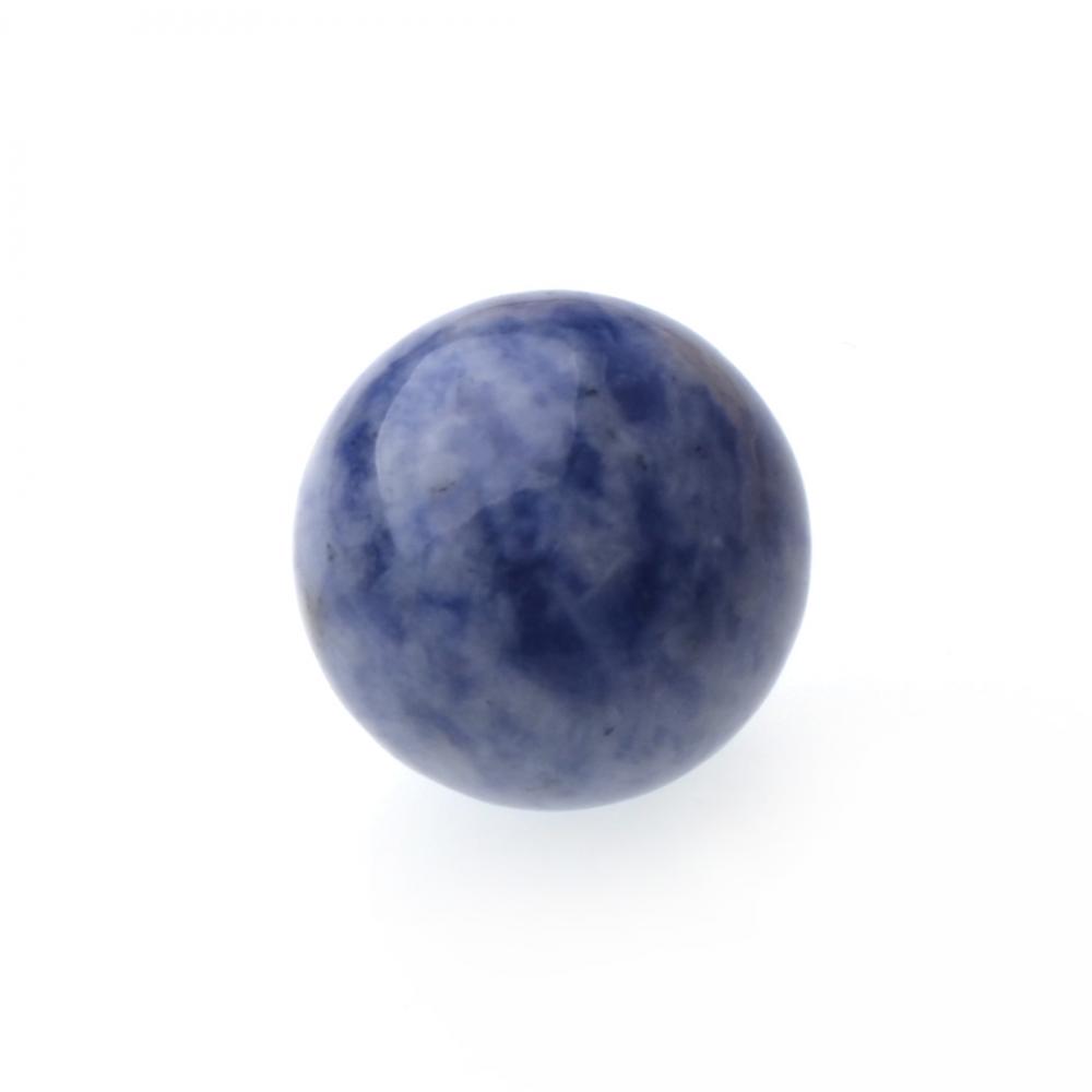 Boules et sphères de sodalite de 12 mm pour l&#39;équilibre de la méditation