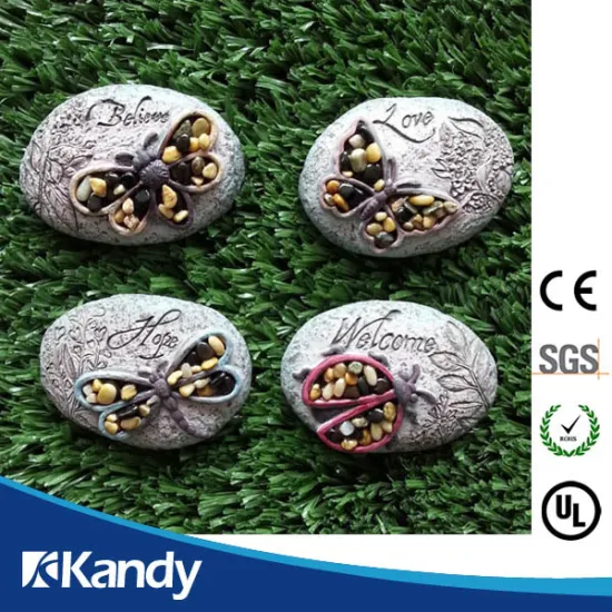 High technology Custom wholesale decorating garden stones