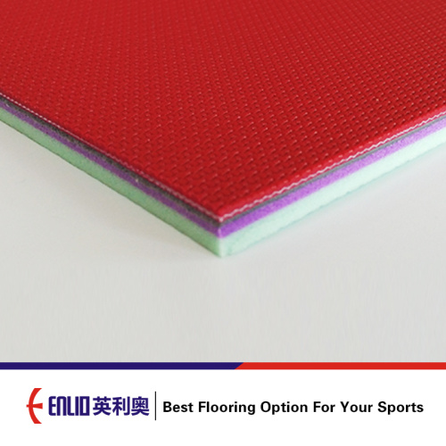 Vinyl table tennis floor mat