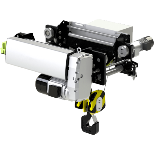 Mobile euro-type electric rope hoist