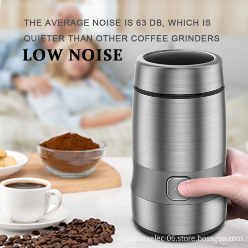 Stainless Steel On/Off Switch Dry Grinder with Cutting Blade