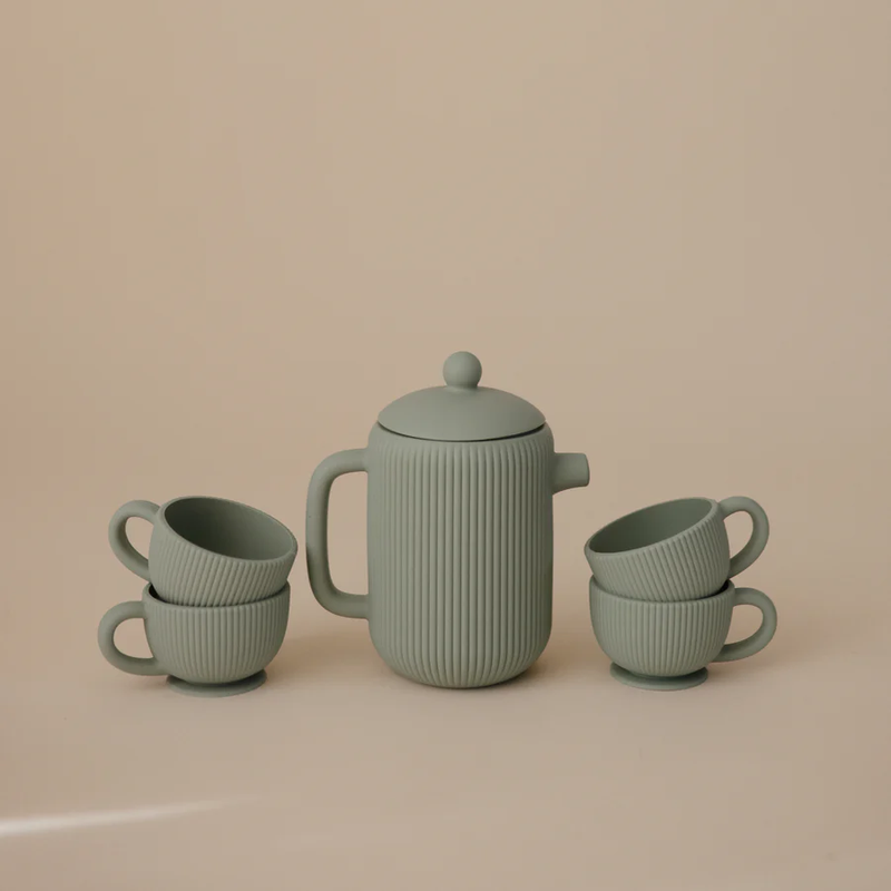 silicone tea set toys MFZ-G011