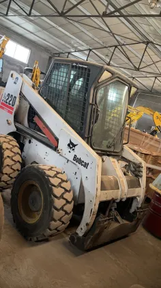 USA Used Bobcat Skid Steer Loader A220 - Good Condition Mini Bobcat