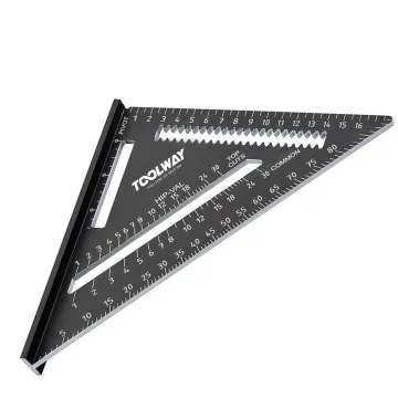 High-Quality Customizable Heavy Duty Aluminum Pocket Square Triangular Architectural Scale Ruler