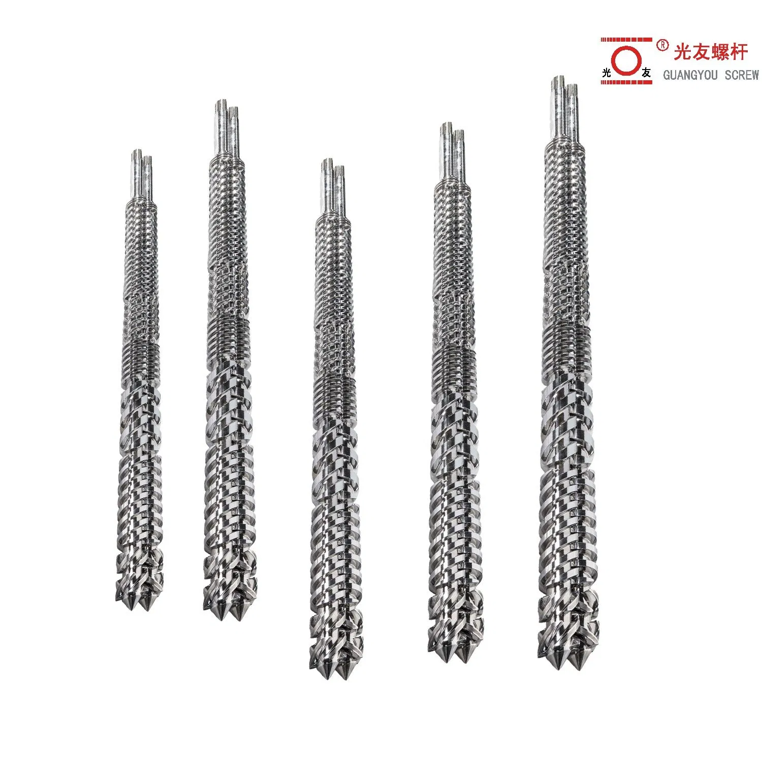 KMD67 Parallel Twin Screw Barrel Bimetallic Screw Barrel Para sa Extruder