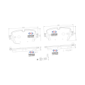 Pads bireega dambe ee Audi Q 7