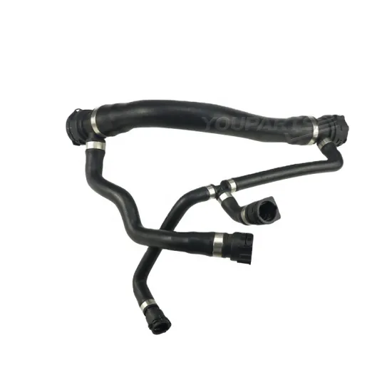 YOUPARTS Auto Rubber Intercooler Heat Exchange Water Pipe 17127508010 Radiator Coolant Hose for BMW E65, E66, E67