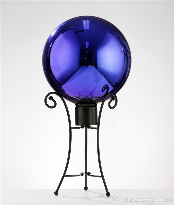 8 Inch Gazing Globe Mirror Ball in Blue