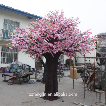 Hot Sale 11.5 FT Artificial Cherry Tree Factory Large Artificial Tree For Shopping Mall Indoor Decoration