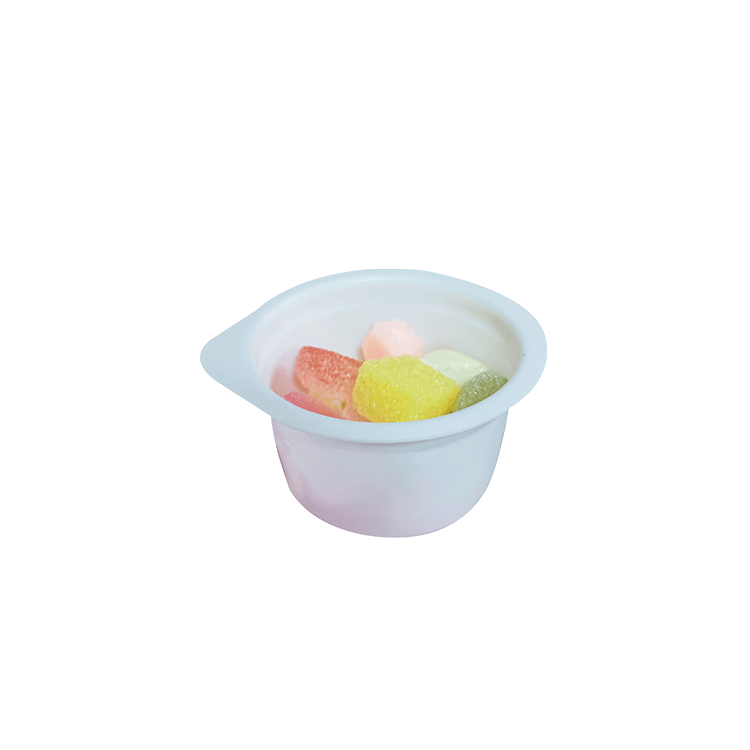 Isọnu Clear Jam obe Plastic blister Cup Container