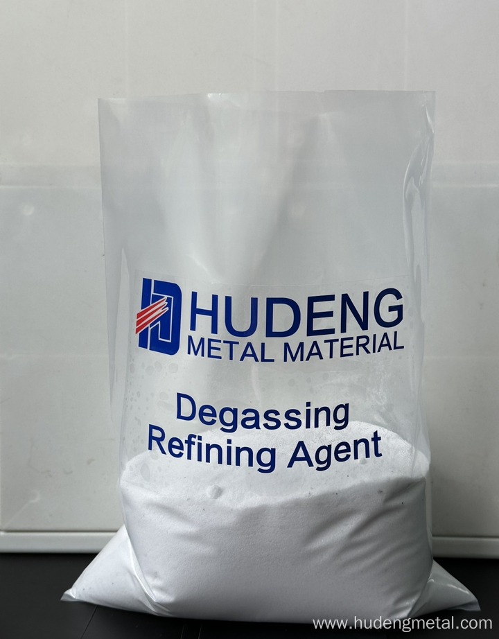 High performance degassing refining agent