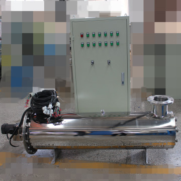 Wiper Cleaning 316 Stainless Steel UV Water Sterilizer