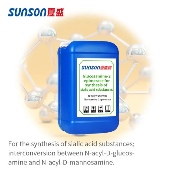 Glucosamine-2-epimerase is the synthesis