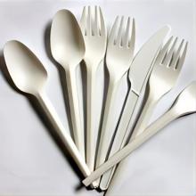 Biodegradable birdəfəlik CPLA kompostabilir bıçaq dəsti