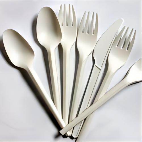 Biodegradable Disposable CPLA Compostable Cutlery Set