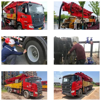 China Machinery Used Pump Truck: Concrete Pump Truck Mounted Pumps for Sale