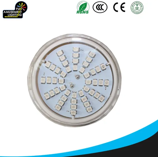 Pre-programmed RGB light E14 48LED