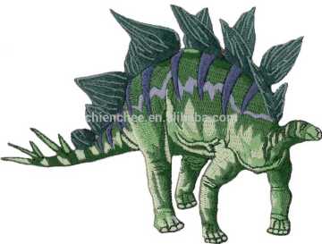 Embroidery Patches - Iron On Fashion Dinosaurs for Promotion (Patch/Emblem/Badge/Label/Crest/Insignia)