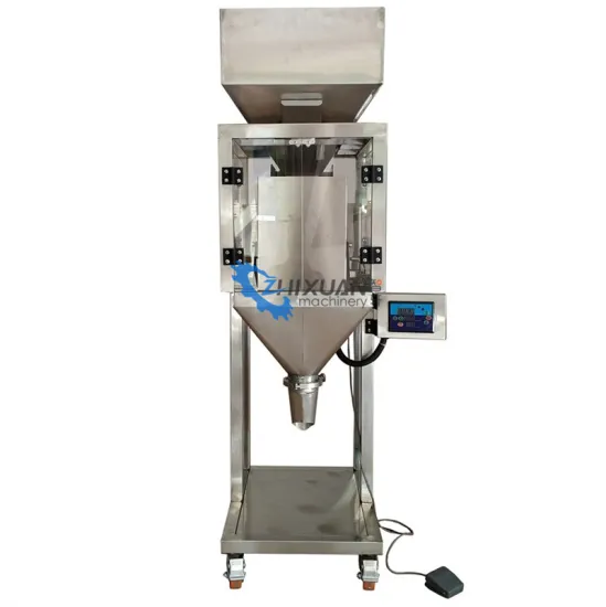 Double Weighing System Nuts Filling Machine