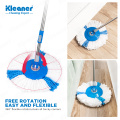 Sistema ajustado da cubeta do espanador da rotação do furacão KT2415 Microfiber