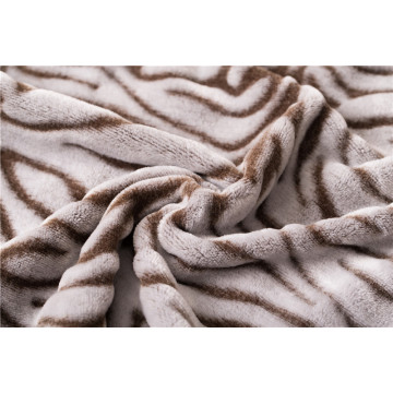 Manta de lã de flanela supermacia de poliéster bom tecido