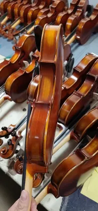 Student Violin, Hand Applied Spirit Varnish Advanced Violin