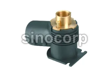 Elbow with Plastic Shell