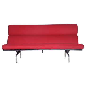 Klassike Mid-ieuske Eames Sofa Compact