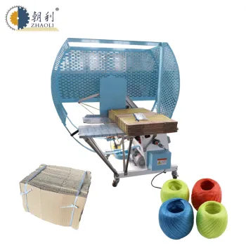 PE Tying Carton Box Bundling Machine | Corrugated Paperboard Bundling Machine