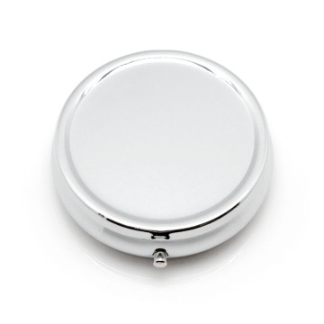 Blank Metal Pill Box Portable Storage Box