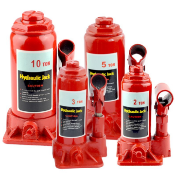 Kit di attrezzi di riparazione per auto portatile sollevamento del jack per bottiglia per auto idraulica