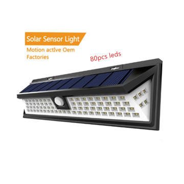 New Design Hot selling Solar LED motion sensor light outdoor wall mounted