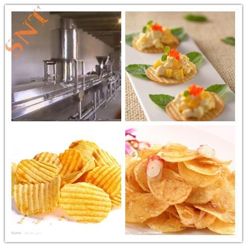 Highly Automatic fried potato chips production line/ Pringles potato chips production line