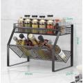 3 Layers Sauce Holder Kitchen Storage Rack