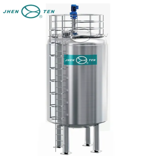 Customized Vertical Milk, Juice, and Liquid Storage Tanks - Stainless Steel Milk Tanks for Sale (2019, 100000 Liter Capacity)