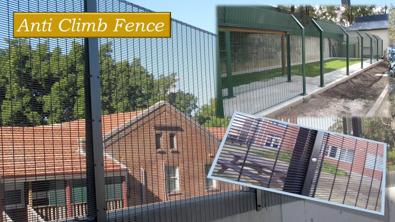 anti climb fence