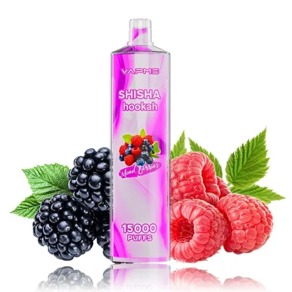 VAPME SHISHA 15000 Puffs – Nic & Nic-Free Options
